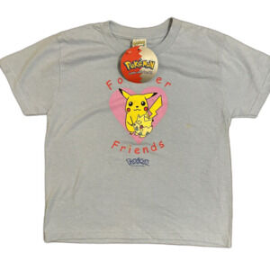 NWT vintage 90s 1999 nintendo pokemon forever friends youth tshirt M